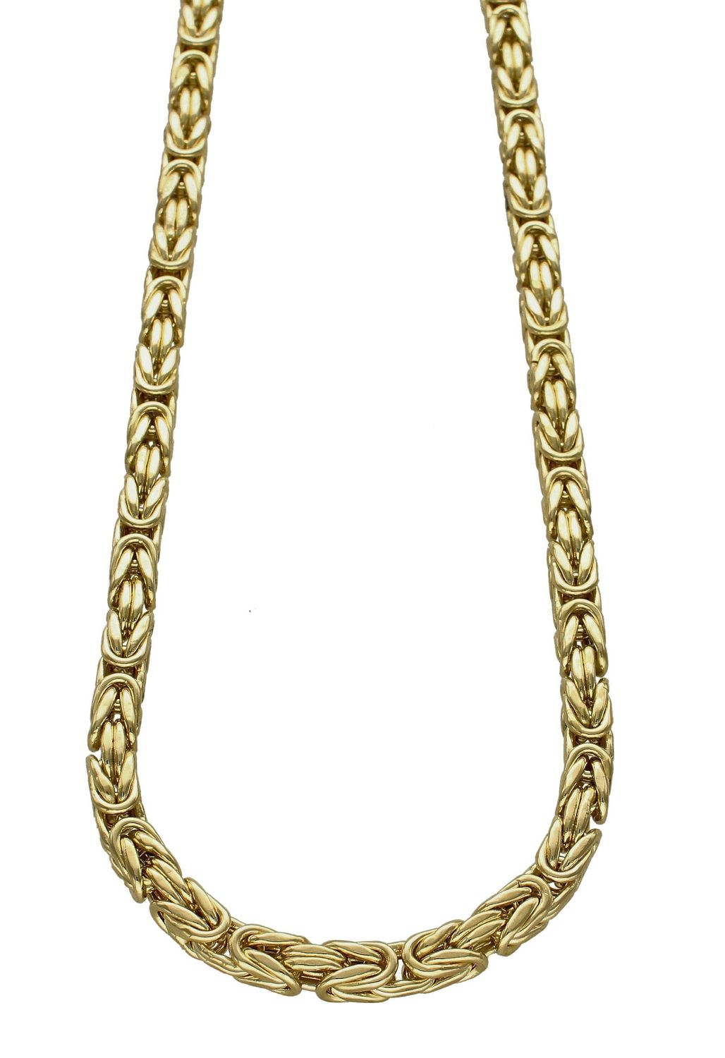 Złoty łańcuszek 585 królewski splot LA 81B 6mm. Złoty łańcuszek damski, męski. Złoty łańcuszek o królewskim splocie. Złoty łańcuszek bizantina. Złoty łańcuszek gruby. Złoty łańcuszek idealny na prezent. Złoty (1).jpg